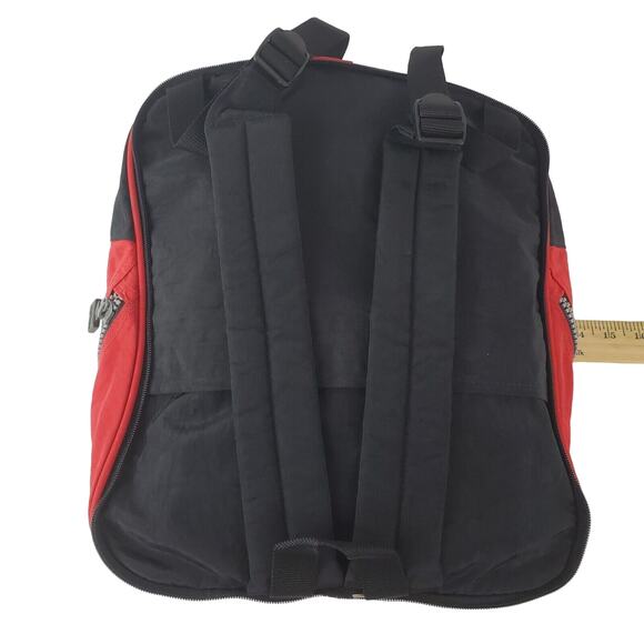 Vintage 90s Marlboro Unlimited Duffle Bag/Carry-On Turn Into Backpack Adults Red - Picture 11 of 14